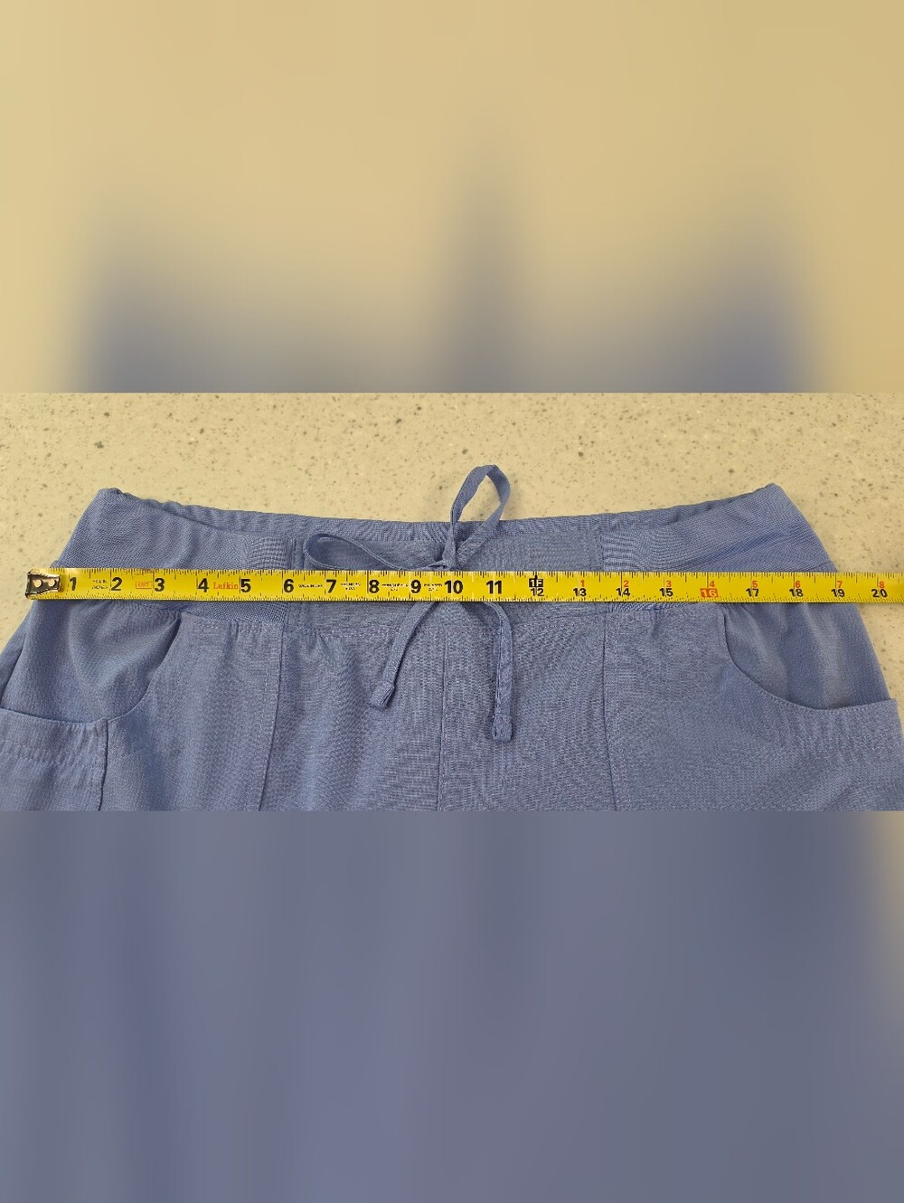 Lot of 4 HeartSoul Women's Jogger Scrub - Teal, Black, Ceil & Royal Blue - Picture 4 of 7